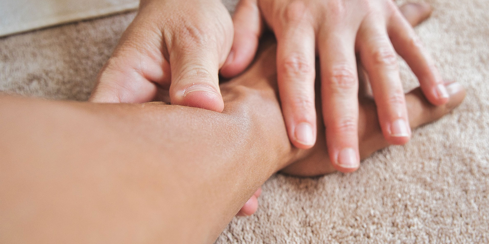 foottreatment by physiotherapist